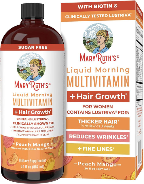 MaryRuth’s Multivitaminico avanzado para crecimiento y Cuidado del Cabello